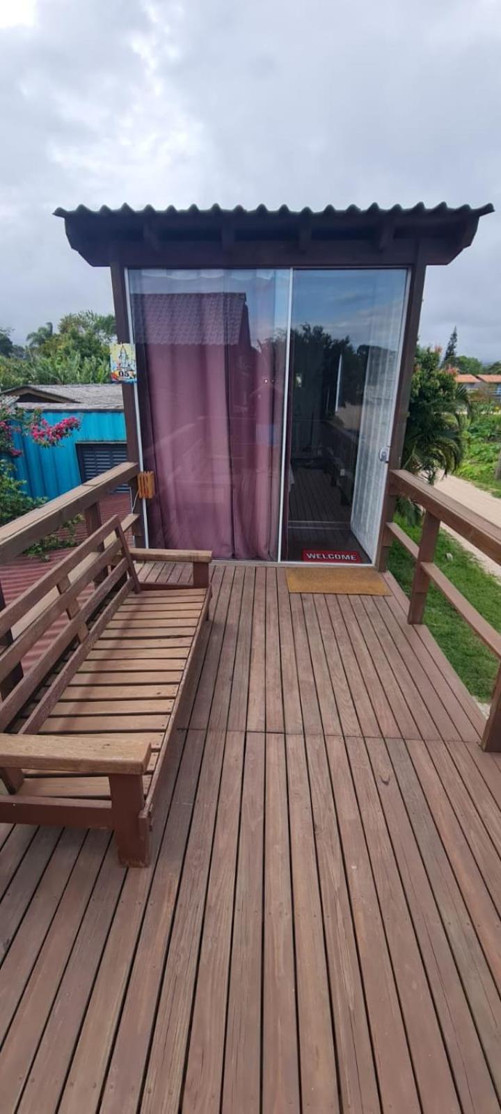 Hindu Box Containers E Cabanas Praia do Rosa Exterior foto